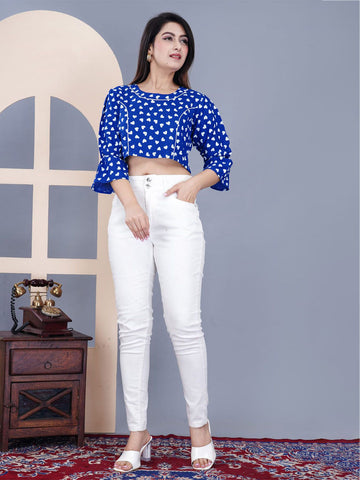 Floral Print Top