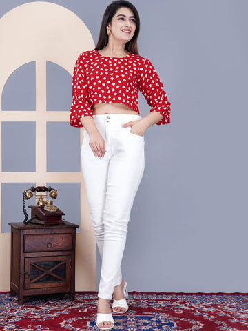 Floral Print Top