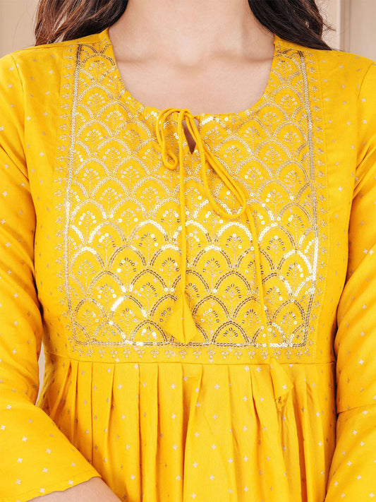 Women Embroidered Peplum Top