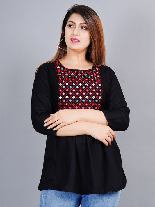 Women Embroidered Top